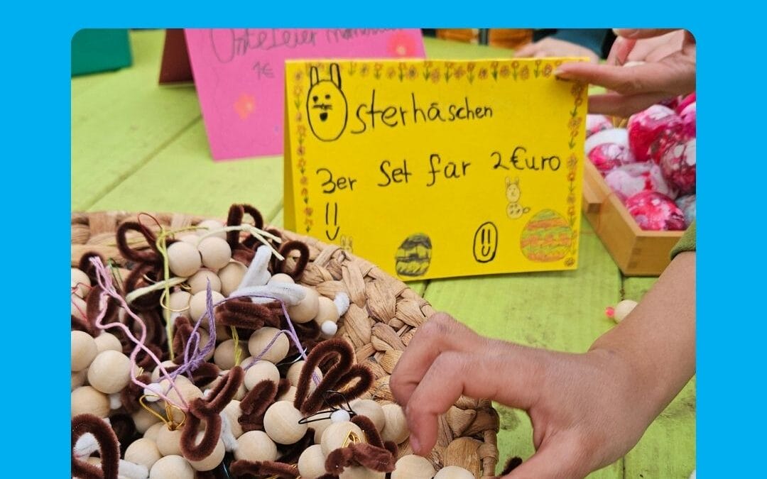 Frühlingsbasar im Pausenwäldchen