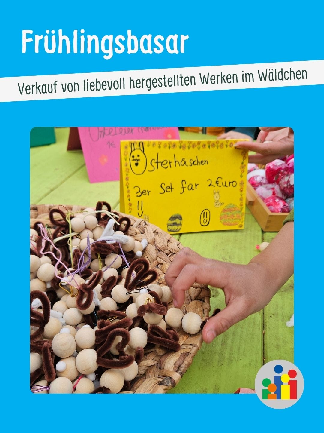 Frühlingsbasar im Pausenwäldchen